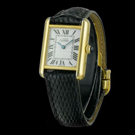 must de cartier orologio vermeil|cartier vermeil must.